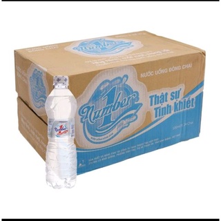 Thùng 24 chai nước tinh khiết Number 1 500ml