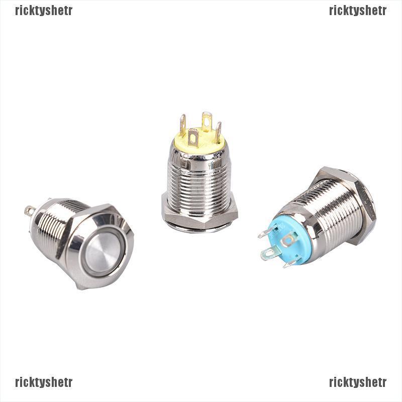 Công Tắc Tạm Thời Có Đèn Led 12mm 5v | BigBuy360 - bigbuy360.vn