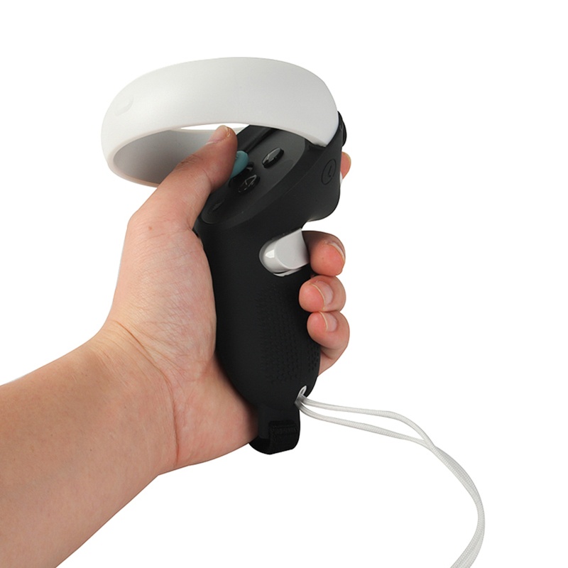 Vỏ Bọc Bảo Vệ Tay Cầm Điều Khiển LIDU1 Có Dây &amp; Nắp Đậy Cho Oculus Quest 2