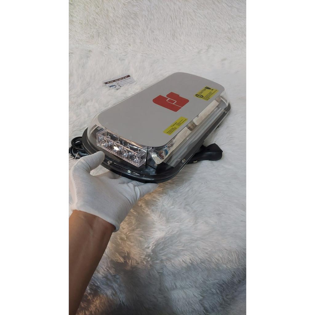 Đèn nháy xanh đỏ - Đèn chớp xanh đỏ gắn nóc xe ô tô 44LED - 44W chuyên dụng dành cho xe ưu tiên.