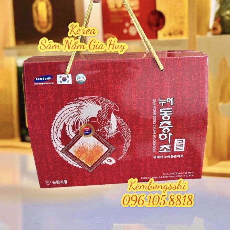 Nước Đông trùng Hạ thảo quai xách Hàn Quốc 30 gói [8818]