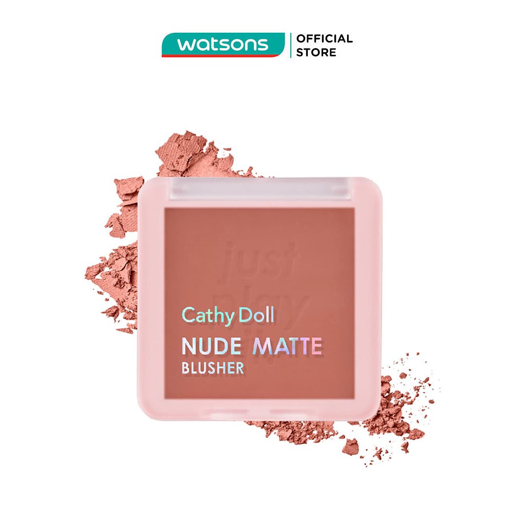 Phấn Má Hồng Cathy Doll Nude Matte Blusher 6g