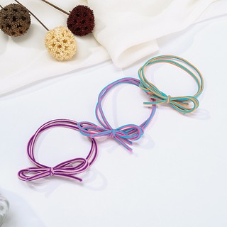 Combo 5 dây cột tóc, buộc tóc trơn nhiều màu (BT 66)