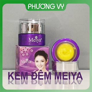 [SIÊU SALE] Kem đêm Meiya tím, chuyên làm mờ nám, tàn nhang và giúp tái tạo lại da, kem nám Nhật Bản, mỹ phẩm Meiya.