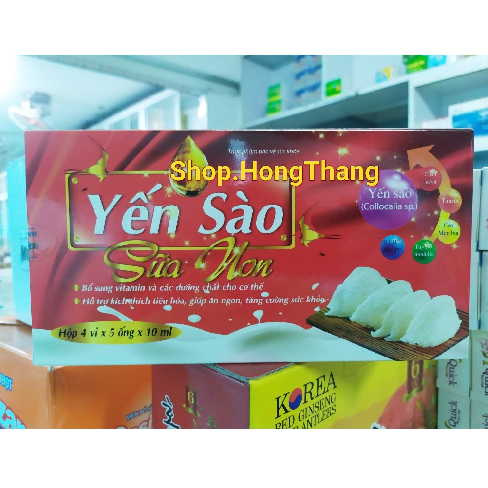 Yến Sào Sữa Non hỗ trợ tiêu hóa, giúp ăn ngủ ngon, bổ sung vitamin, khoáng chất cho cơ thể, tăng cường sức khỏe