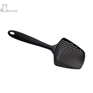 3Pcs Large Scoop Strainer Colander Nylon Soup Spoon Cooking Drainer Kitchen Tools