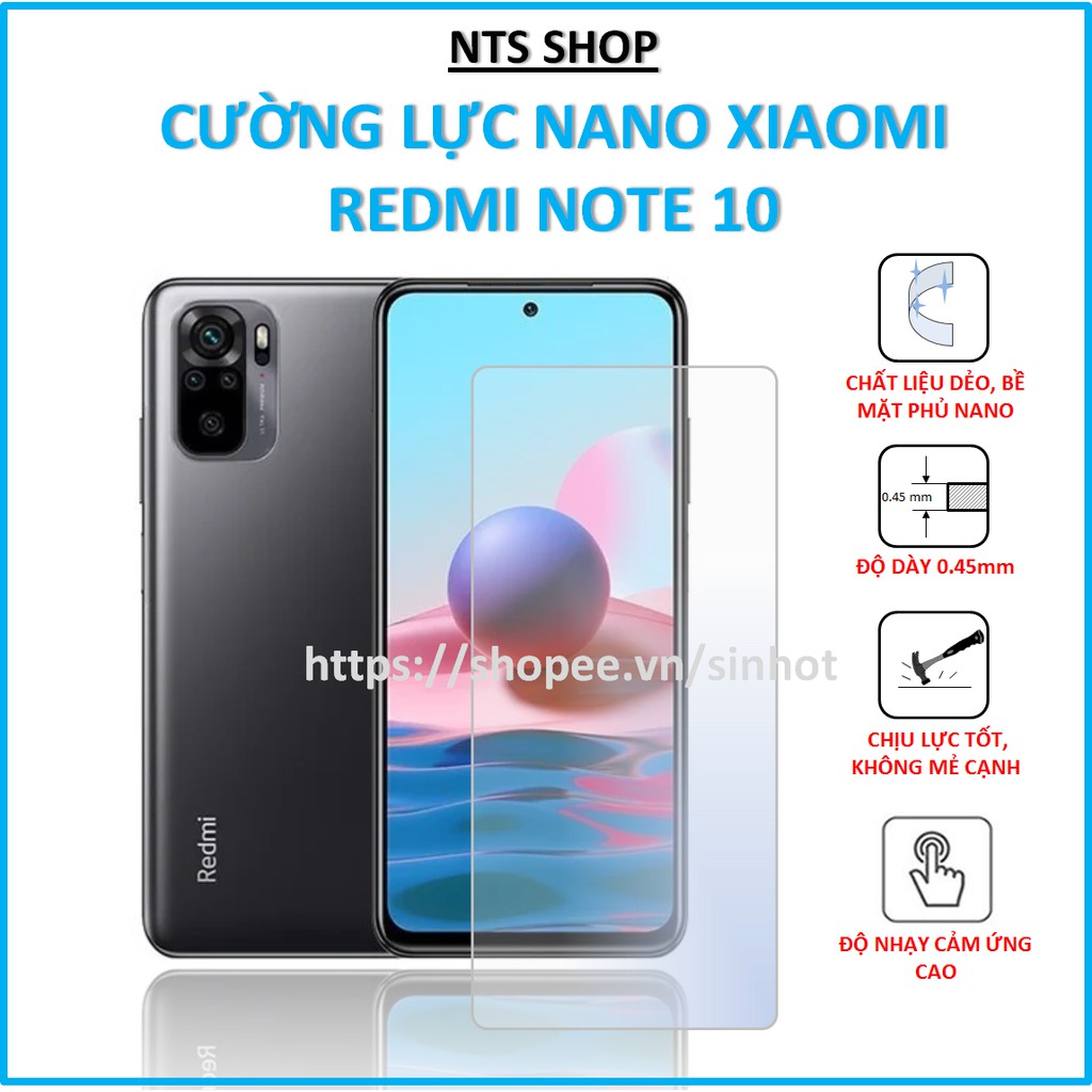 Dán cường lực dẻo bảo vệ màn hình XIAOMI REDMI NOTE 7/8/9/10