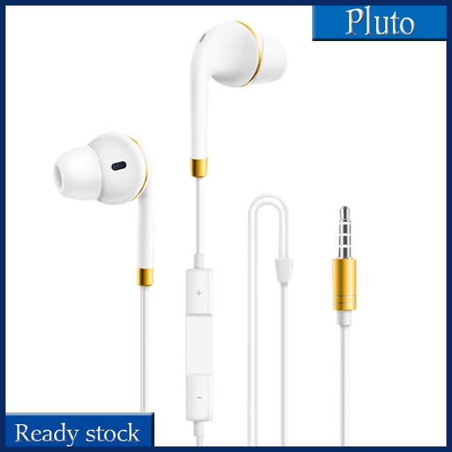 Tai Nghe Bass Thể Thao Có Dây Điều Khiển Điều Khiển Chơi Game Tương Thích Với Iphone Oppo Xiaomi Vivo