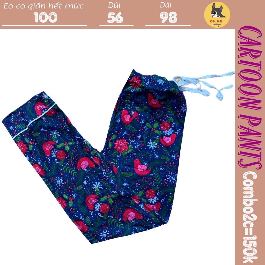 Quần flannel 2hand FREESHIP   Khabi Vintage