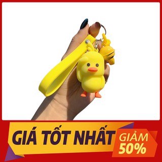 Móc Khoá Cute Hình Vịt Siêu Dễ Thương - Nhựa Cao Cấp