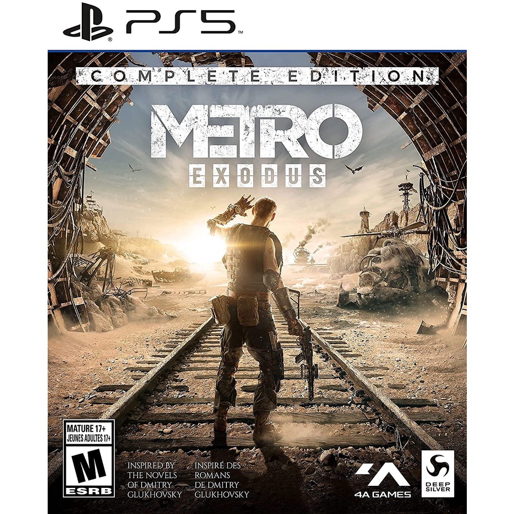 [US] Đĩa game Metro Exodus Complete Edition - PS5