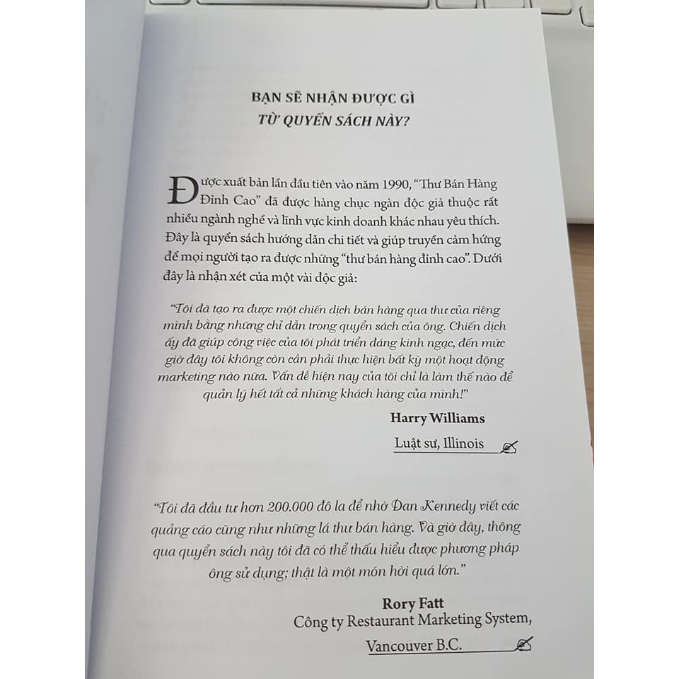 Sách Thư bán hàng đỉnh cao | BigBuy360 - bigbuy360.vn