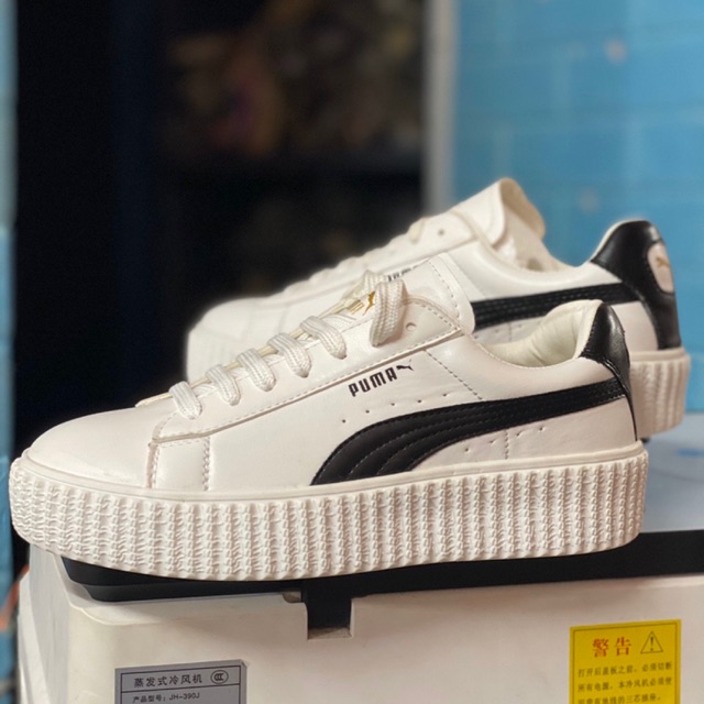 [ HOT TREND - Freeship ] Giày thể thao Puma x BTS Court Star màu trắng siêu thời trang