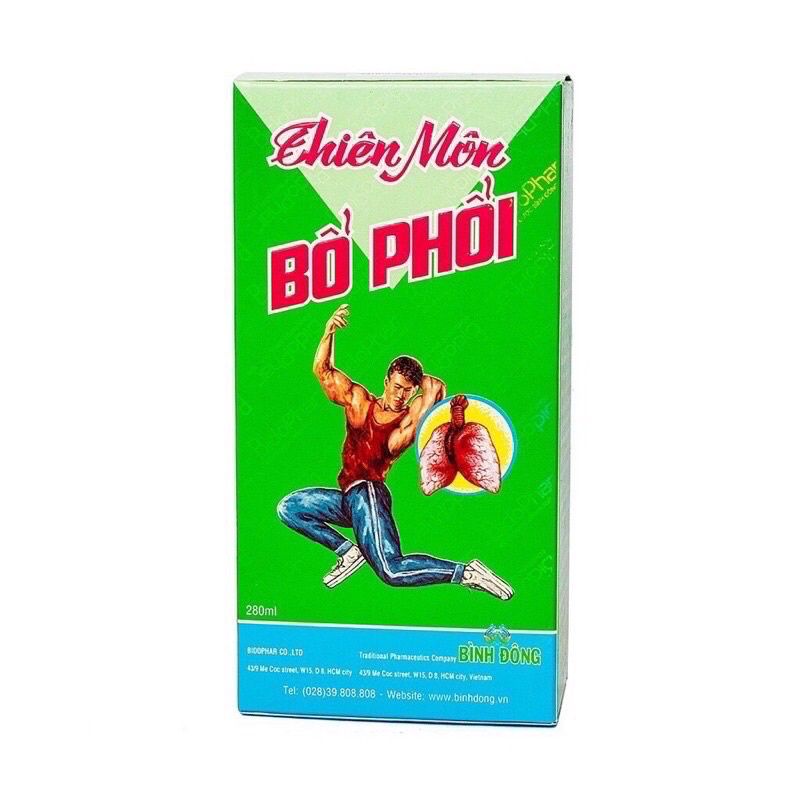 Thiên môn bổ phổi bình đông 280ml