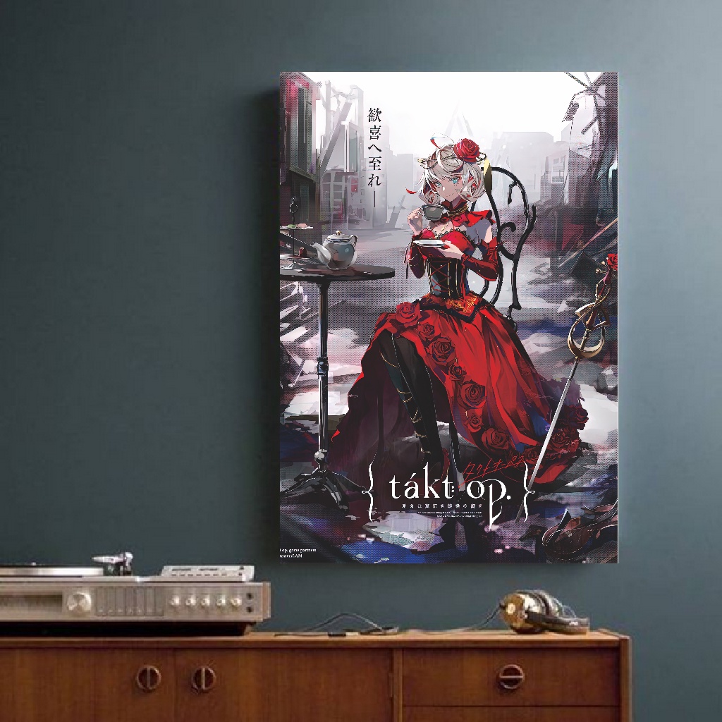Poster Anime Takt Op. Deestiny Takt Asahina Destiny Titan - Size A3 +