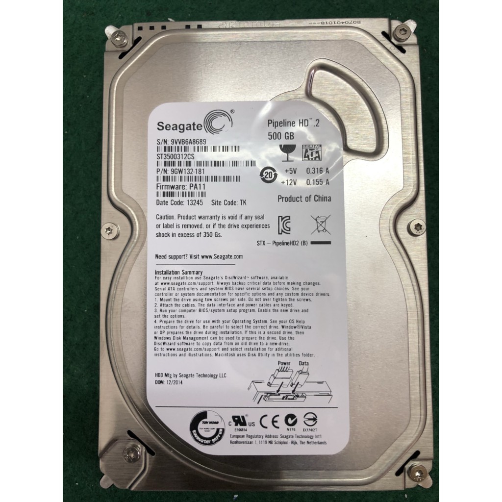 ổ cứng HDD 500GB Seagate ( PC ) Máy tính để bànLưu dữ liệuMới 100% | WebRaoVat - webraovat.net.vn