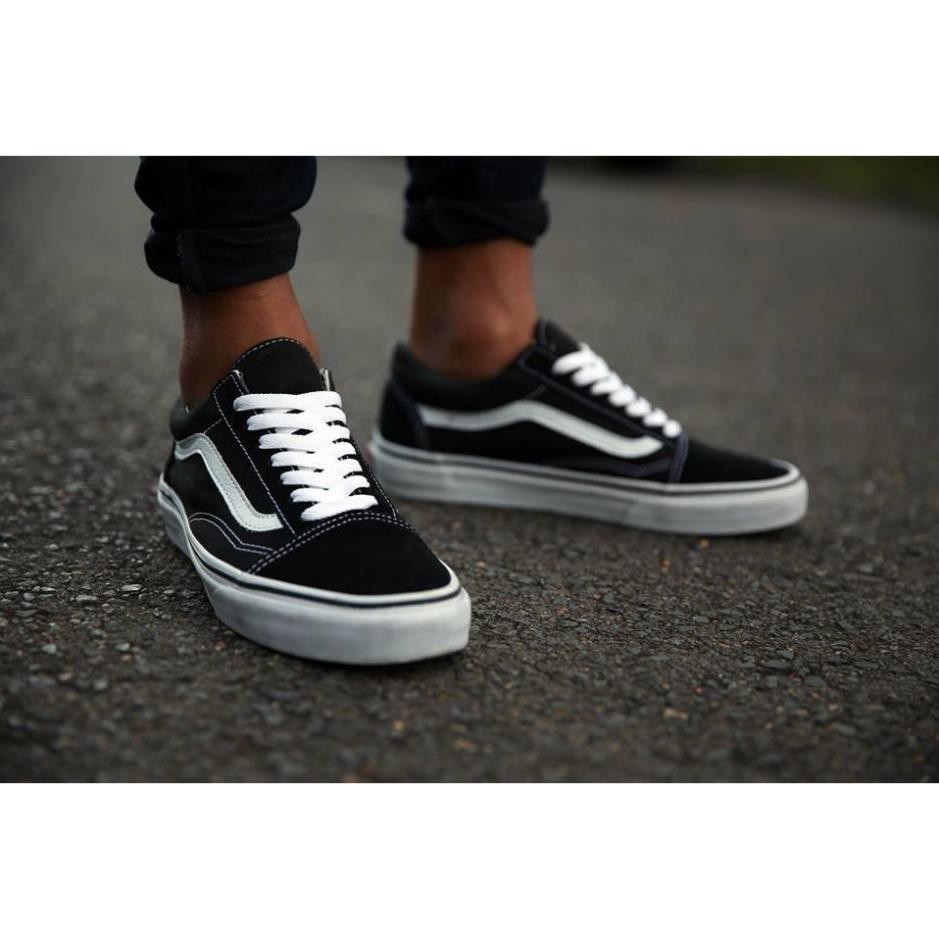 GIÀY VANS OLD SKOOL MÀU ĐEN BASIC HUYỀN THOẠI | BigBuy360 - bigbuy360.vn