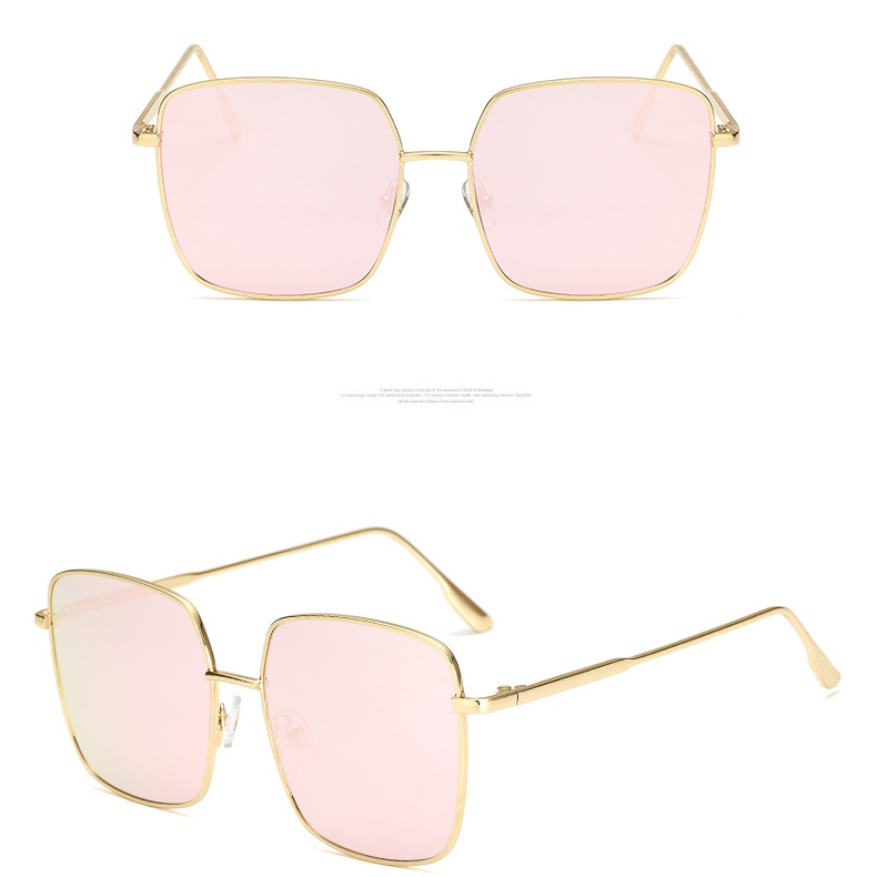 Kính Mát Vuông Chống Tia UV400 Thời Trang Cổ Điển Cho Nữ