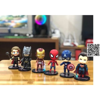 Bộ 6 mô hình chibi Avenger 623