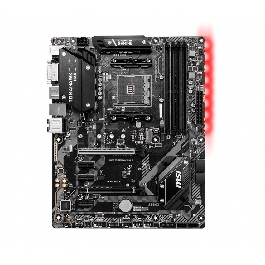 Mainboard MSI B450 TOMAHAWK MAX cũ. Bo mạch chủ MSI B450 TOMAHAWK MAX