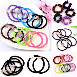 Set 2 Dây Cột Tóc Dễ Thương Xinh Xắn Dành Cho Bé