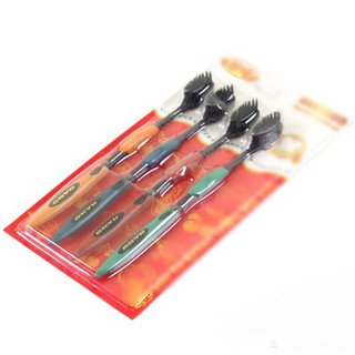 Vỉ 4 bàn chải đánh răng Nano Plus+ siêu mềm