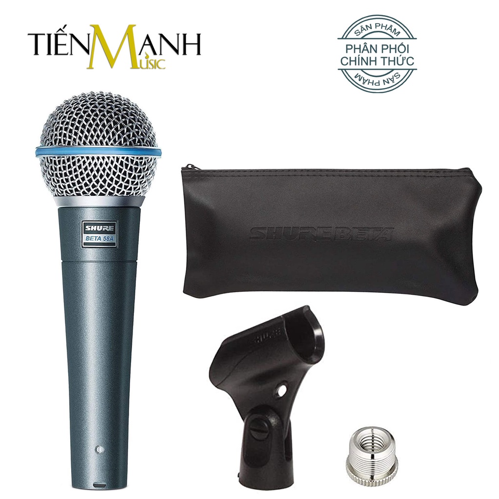 [Chính Hãng] Mic Cầm Tay Shure BETA 58A Micro Phòng Thu Studio BETA58A Microphone Karaoke BETA58 BETA 58