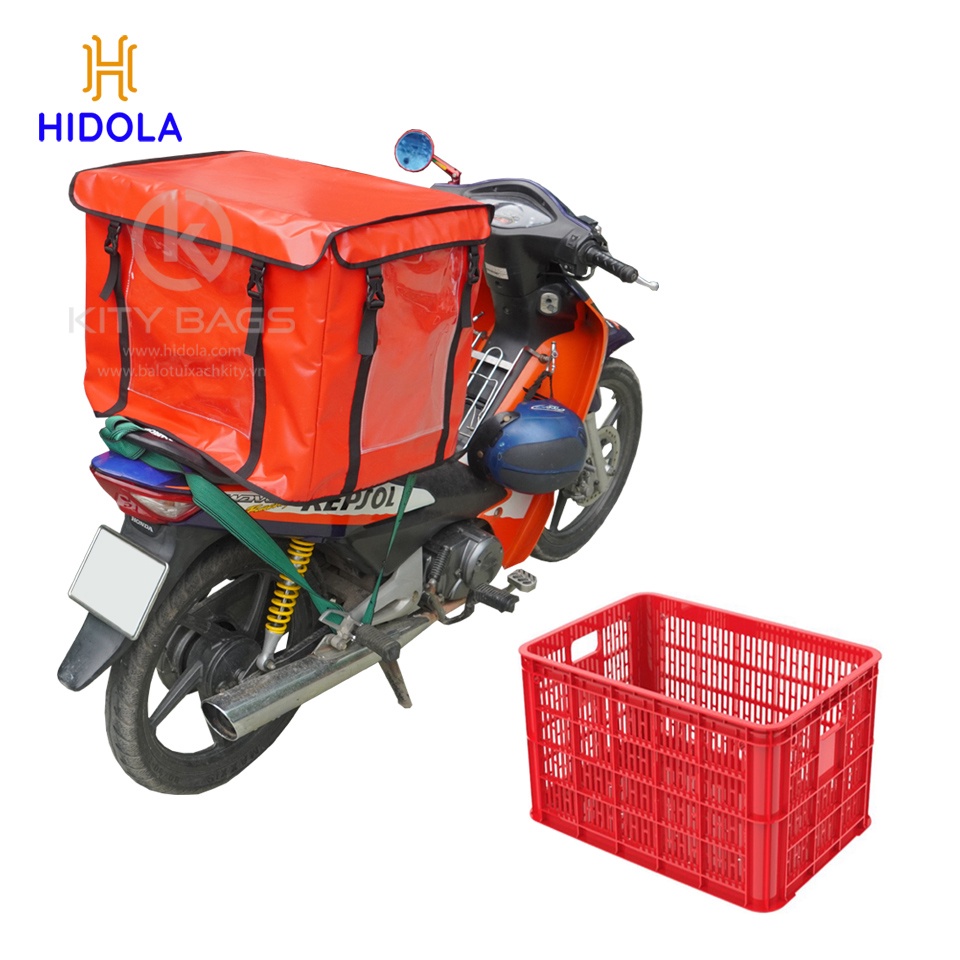 Bao trùm che mưa cho Rổ nhựa cao 39cm, HIDOLA C41