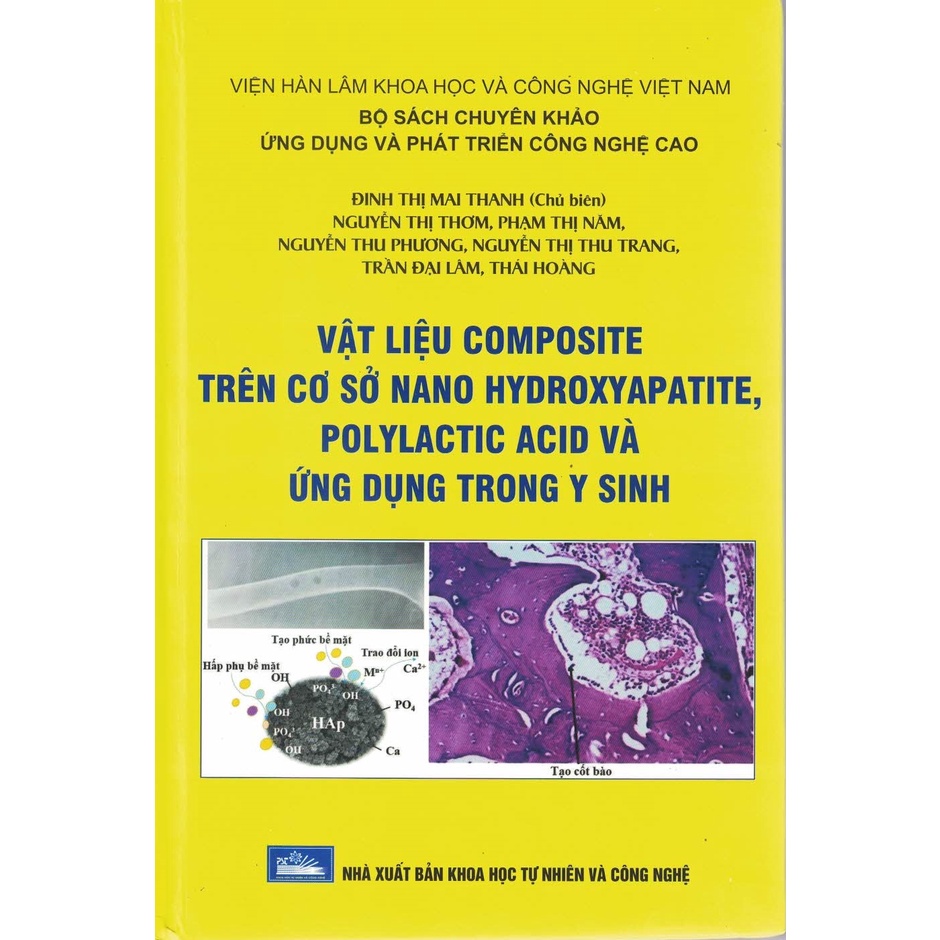 Sách - Vật Liệu Composite Trên Cơ Sở Nano Hydroxyapatite, Polylactic Acid Và Ứng Dụng Trong Y Sinh