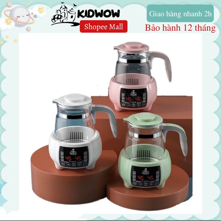 Máy Pha Sữa KIDWOW Giữ Nhiệt Misuta, Bình Đun Nước Pha Sữa, Ấm, Đun Siêu Tốc Duy Trì Nhiệt Độ