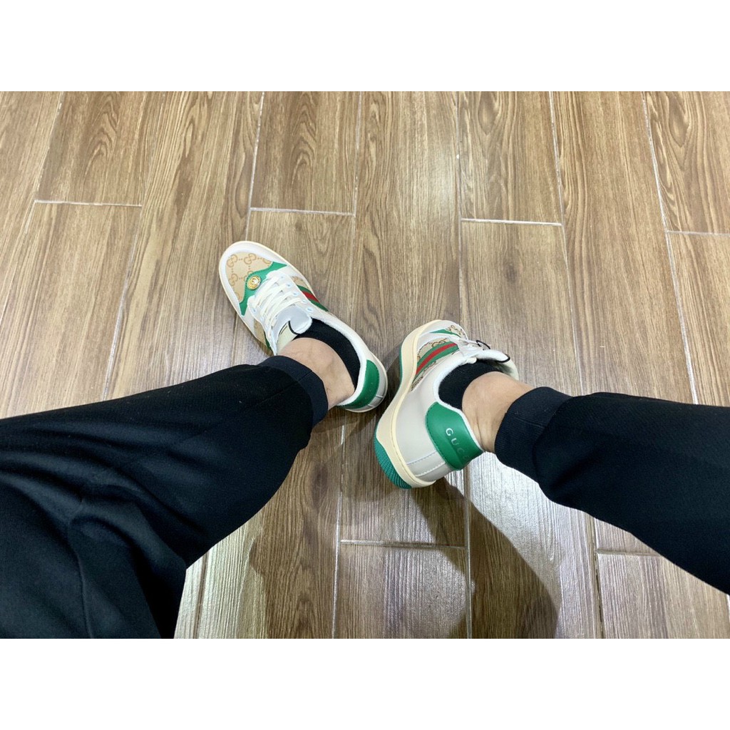 Giày Sneaker Gucci Screener Leather