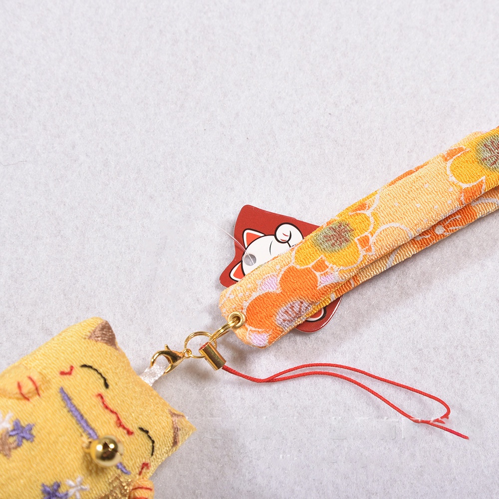 [Hàng Sẳn} Móc khóa Nhật, Phụ kiện túi Mèo may mắn, Dây đeo điện thoại, Dây đeo chìa khóa điện thoại.
