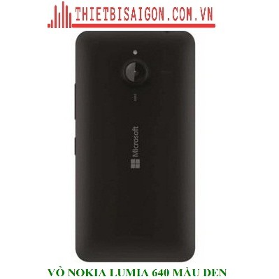 VỎ NOKIA LUMIA 640 MÀU ĐEN