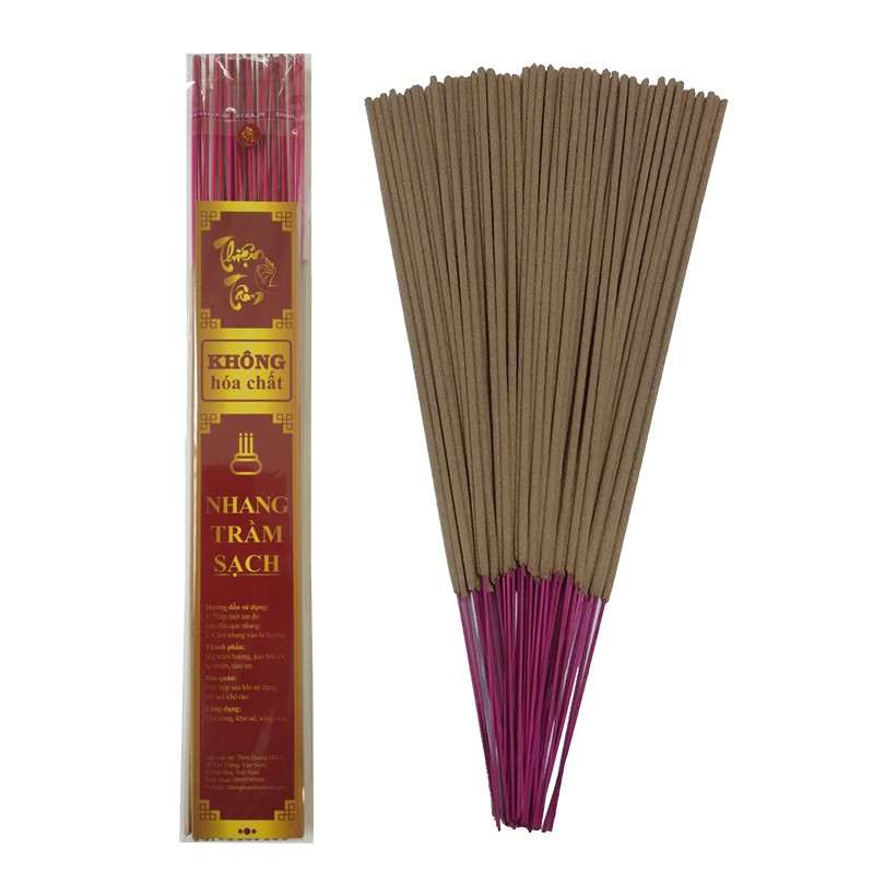 Nhang trầm sạch không hóa chất 500g - khoảng 300 nén nhang trầm hương