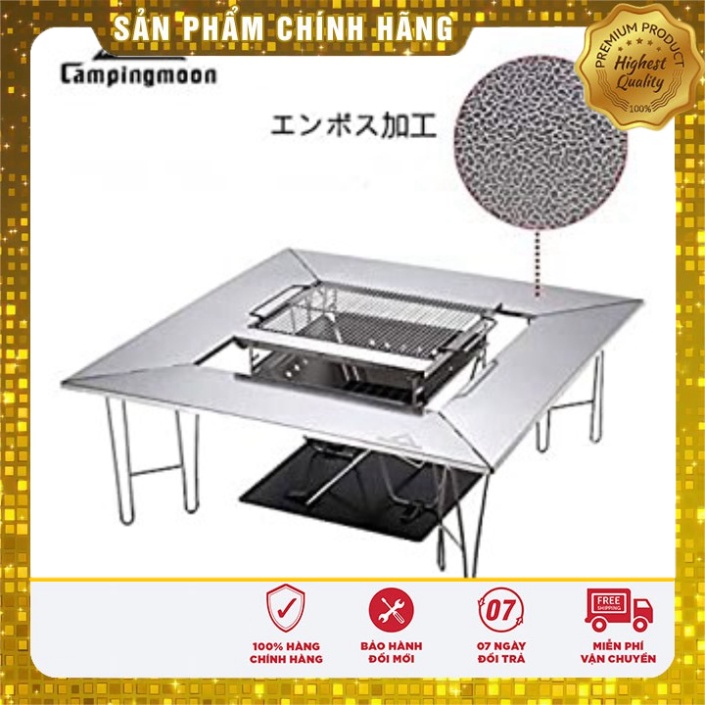 [Sale]  Bàn quây BBQ Campingmoon T-500