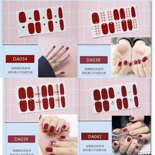 Nail wrap Dán móng tay dễ thương