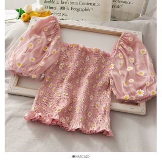 Áo kiểu trễ vai tay bồng