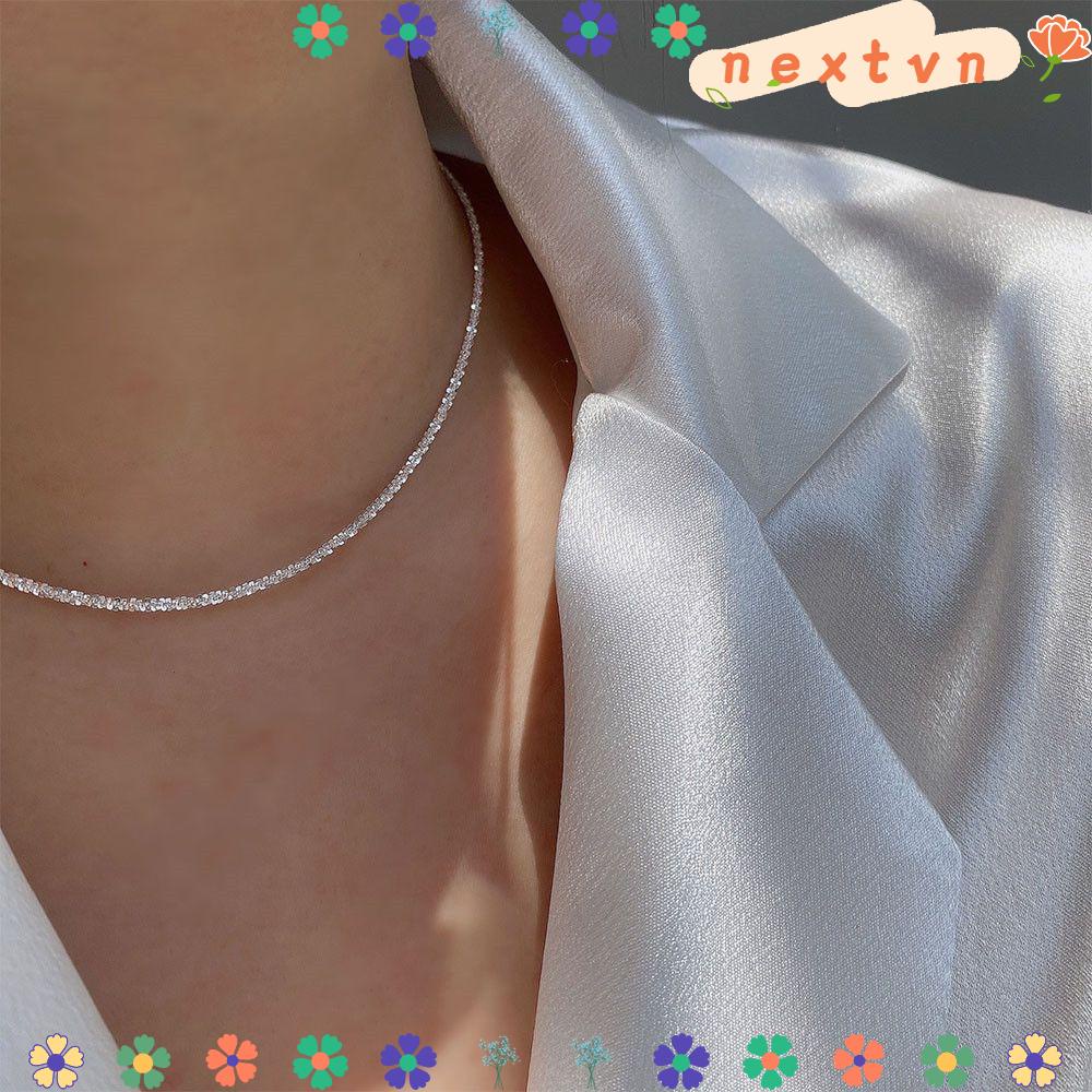 Vòng Tay Lấp Lánh Thiết Kế Tinh Tế Thời Trang Cho Nữ|Chuỗi Màu Xương Quai Xanh