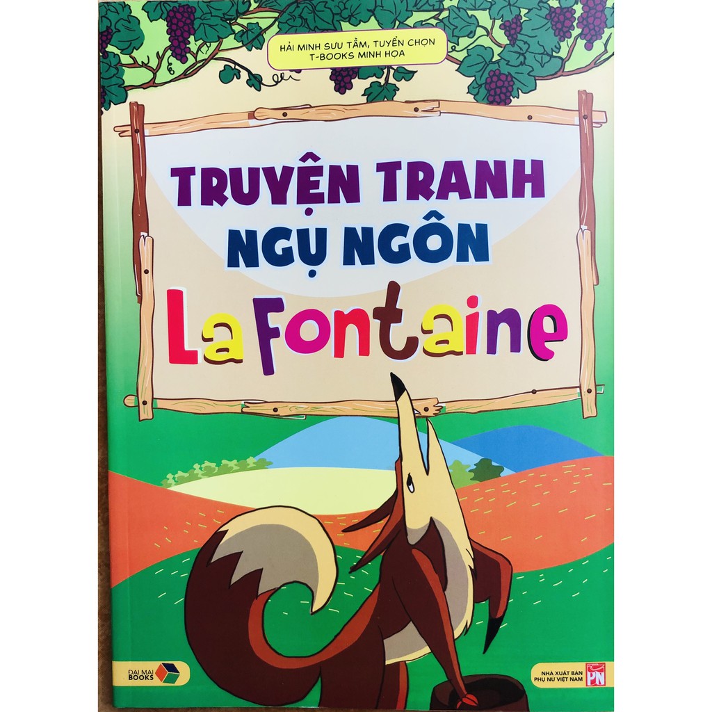 Sách - Combo Truyện Ngụ Ngôn Cho Bé Tập Đọc + Truyện Tranh Ngụ Ngôn La Fontaine