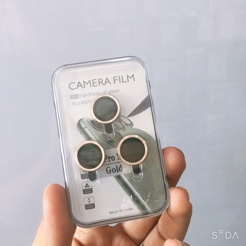 Dán vòng camera iPhone 13 Pro/ 13 Pro Max bảo vệ camera cao cấp