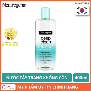 Nước Tẩy Trang Neutrogena Deep Clean Micellar Purifying Water 400ml