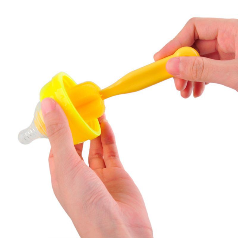Set 5 cọ nhựa dùng để làm sạch bình sữa em bé