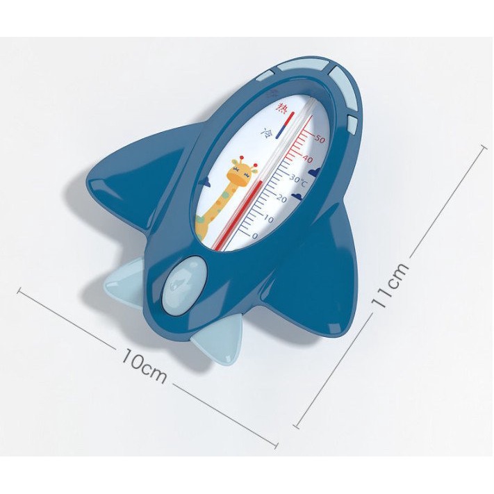 Nhiệt Kế Đo Nhiệt Độ Nước Tắm Cao Cấp Hình Phi Thuyền Cho Bé