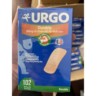 Băng cá nhân Urgo Durable 102 miếng/hộp