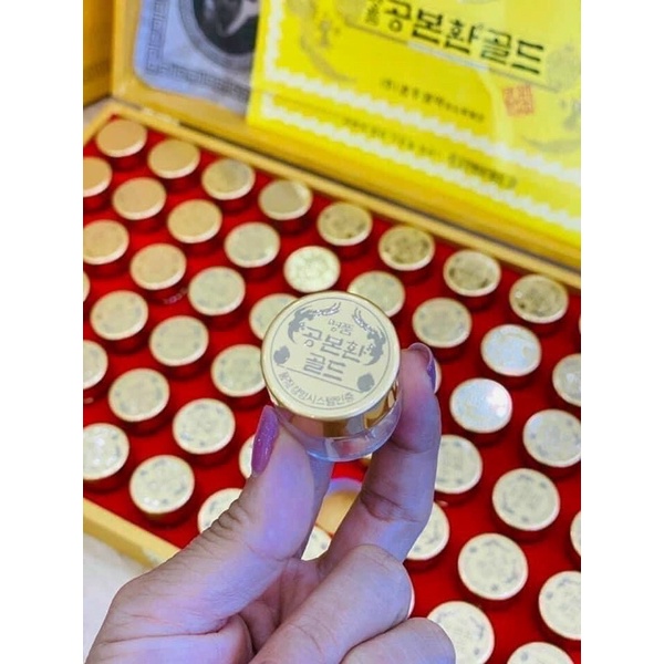 [HÀNG DATE MỚI] Đông Trùng Hạ Thảo 60 Viên Hộp Gỗ Vàng Cao Cấp Hàn quốc