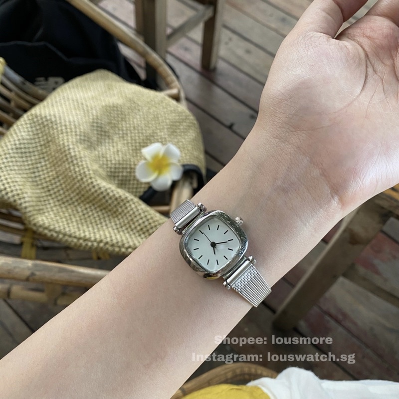 Đồng hồ nữ JIC dây thép cao cấp kiểu dáng thời trang thanh lịch DHT4 LOUSMORE