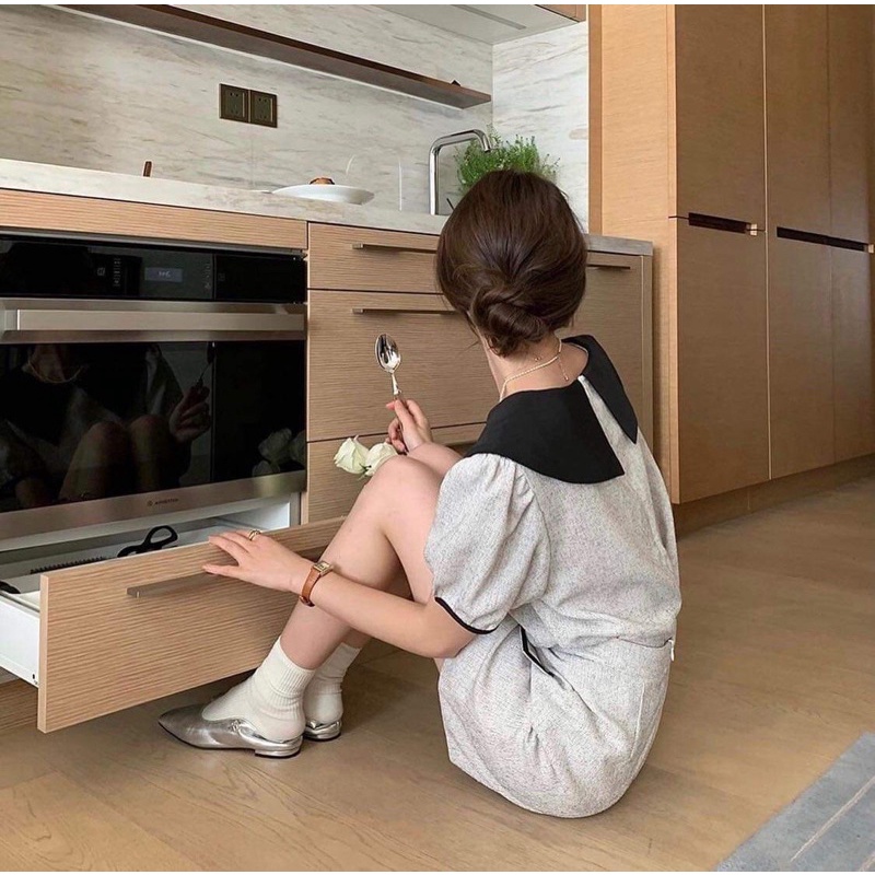 Set dạ áo cổ nhọn kèm chân váy tiểu thư - Junclothing | BigBuy360 - bigbuy360.vn