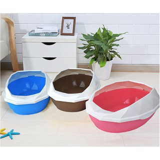 Khay vệ sinh cho mèo - khay đựng cát vệ sinh cho mèo - nhựa abs nhập khẩu