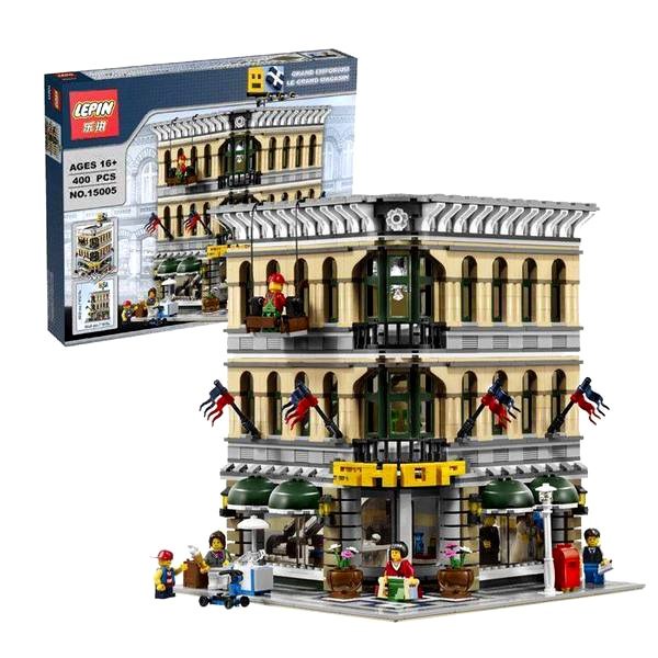 [HÀNG CÓ SẴN]Lego - Lepin 15005 , Leji 99010 ( Xếp Hình Trung Tâm Thương Mại Lớn 2182 khối )