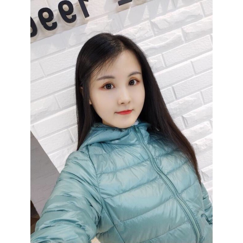 Áo Khoác Lông vũ Siêu Nhẹ Có Mủ 40-120kg Thời Trang Quảng Châu Cao Cấp